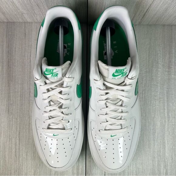 NEW Nike Air Force 1 07’ PRM Platinum Tint Green Sneakers hf4864-094 Men Size 13 - Picture 6 of 10